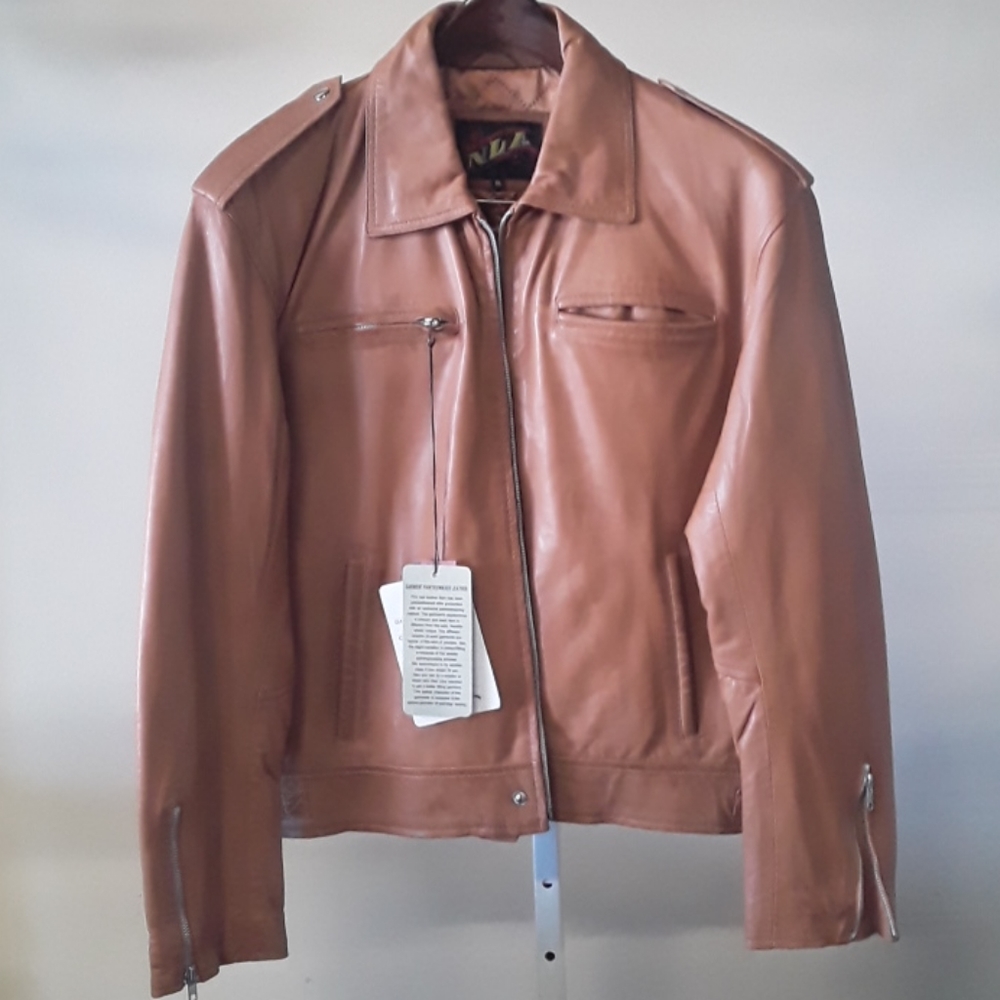 NLA Leather Jacket Dominator Style